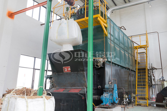 宏雅木業6噸SZL系列生物質蒸汽鍋爐項目