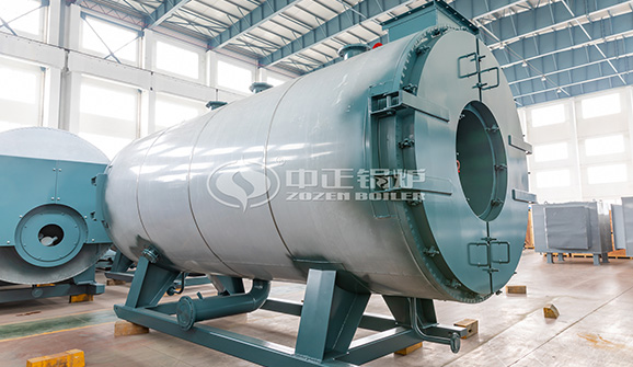 2噸DZL系列鏈條爐排燃生物質蒸汽鍋爐項目